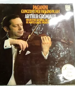 Arthur Grumiaux/Bellugi PAGANINI Violin Concertos No.1 & 4 - Philips 6500 411 - Picture 1 of 6