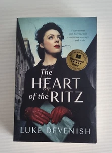 The Heart of the Ritz by Luke Devenish (2019), Large P/B Historical War Fiction - Picture 1 of 9