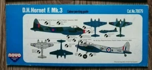 1:72 NOVO box ONLY F239 D.H. Hornet F.Mk.3 Only bottom of the box WITHOUT model - Picture 1 of 2