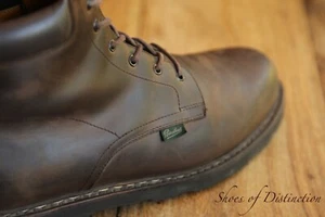 Paraboot Bergerac Brown Nubuck Ankle Boots Shoes Men's UK 10 US 11 EU 44 €475 - Picture 1 of 11
