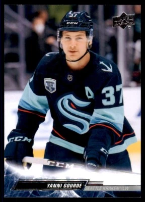2022-23 Upper Deck #402 Yanni Gourde - Image 1 of 2