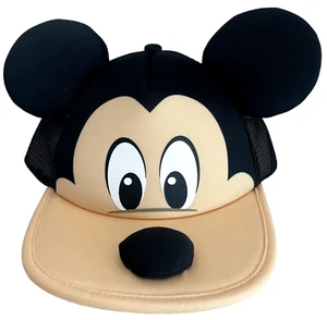 Neu Disney Parks Kostüm Mickey Mouse Mütze Schaumstoff Netz Kappe Erwachsene Größe - Bild 1 von 2