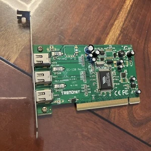 Carte PCI FireWire 3 ports TRENDnet TFW-H3PI - Photo 1/5