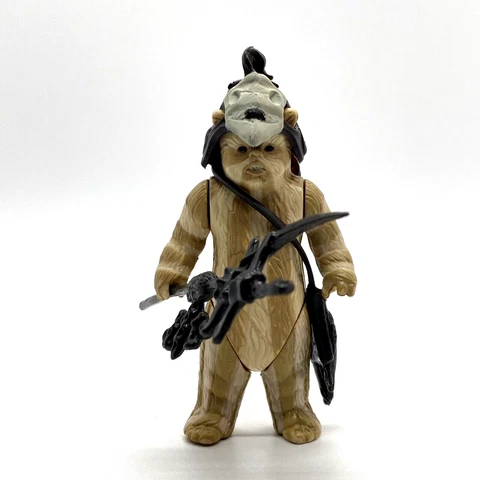 VTG Star Wars Ewok - Logray - Complete Kenner ROTJ 1983, Hong Kong - No Repro Cover