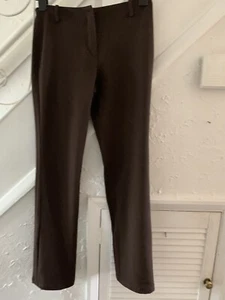 LADIES BROWN TROUSERS BY BDR COMPANY SIZE 36 BNWOT - Picture 1 of 4