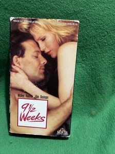 9 1/2 Weeks - VHS Tape Mickey Rourke 80s Cult Drama ( New Open Box) - Picture 1 of 2