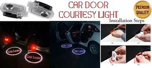 PER W221 CLASSE S PORTA INGRESSO AUTO PROIETTORE LASER LED POZZANGHERA OMBRA LUCE FANTASMA x4 - Foto 1 di 6
