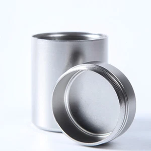 Empty Coffee Cans Metal Canister Lid Tea Storage Jars Can for Outdoor Camping - Picture 1 of 12