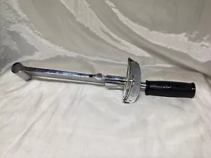 Flachbalken 50 Pfund 1/2 Zoll Drehmomentschlüssel Sturtevant Richmont Kommode SAE Modell # M-50-S - Bild 1 von 9