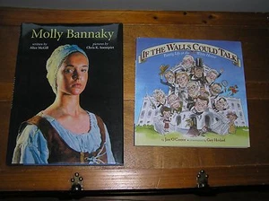 Lot of 4 MOLLY BANNAKY Pony Express WILD WEST If Walls Could Talk Large Hard - Picture 1 of 11