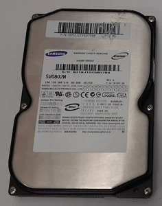 Samsung SV0802N IDE Festplatte (80GB, retro, 2004) - Bild 1 von 3