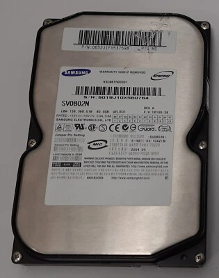 Samsung SV0802N IDE Festplatte (80GB, retro, 2004) - Bild 1 von 3