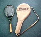 PRINCE Graphite Mid Plus 4 Stripe Tennis Racquet 4 1/4" w/ Carry Case Beautiful!