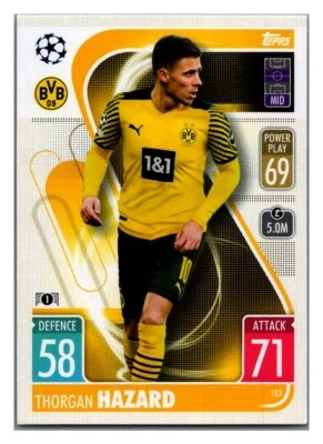 2021-22 Topps Thorgan Hazard - Image 1 of 2