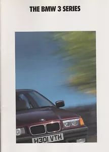 BMW 3 Series Sales Brochure   1991   E36 - Picture 1 of 1
