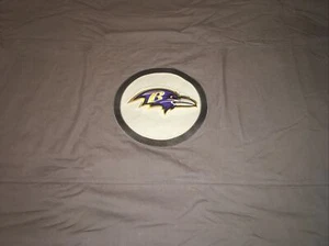 Pottery Barn Teen Twin Size NFL Patch Logo Duvet Cover Ravens Gray Cargo Pockets - Picture 1 of 10
