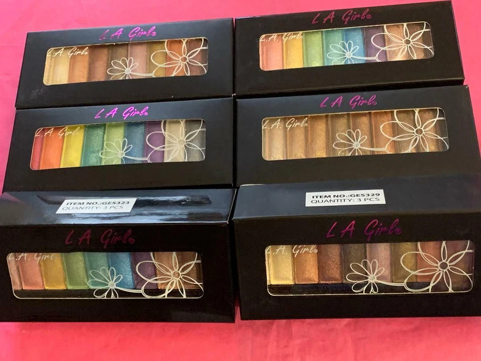 LA Girl HD10 Color Eyeshadow Palette- 1 set of 3 Different Palette for $14.99!!! Foto 1 de 4