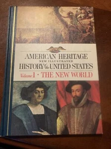 American Heritage New Illustrated History of the U.S. Vol. 1 The New World book - Picture 1 of 12
