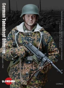 UJINDOU UD9011 German Totenkopf Division NCO Hungary 1945 1/6 Action Figure - Picture 1 of 12