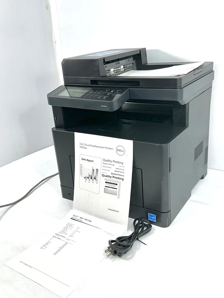 Dell H815DW Monochrome Laser Printer Use 13k Pg Ct MFP, Tested Video, Toner 100% - Image 1 of 4