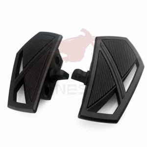 Motorcycle Foot Rest Pegs Dually Pegs Fit For Harley Male Mount Touring Black - Imagen 1 de 6