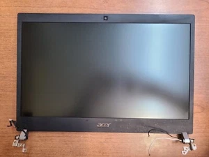 ORIGINAL!! ACER TRAVELMATE P645 14" LAPTOP COMPLETE LCD SCREEN DISPLAY ASSEMBLY - Picture 1 of 4
