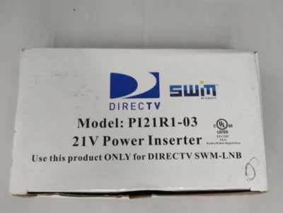 DirectTV Model: PI21R1-03 21V Power Inserter-RARE-BRAND NEW-SHIPS SAME BUS DAY  - Image 1 of 3