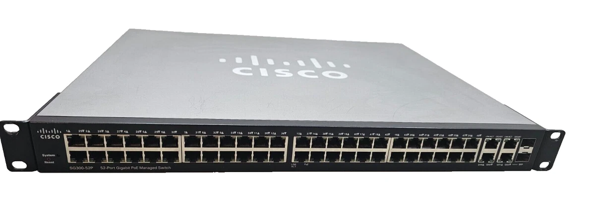 ルーター・ネットワーク機器 SG300-10MPP V03 10-Port Gigabit PoE