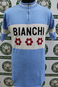 Maglia ciclismo bike BIANCHI REGINA TG 5 D457 shirt maillot trikot jersey - Imagen 1 de 3