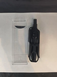Vintage Screwpull Wine Opener Corkscrew Black Pocket Model - Picture 1 of 4