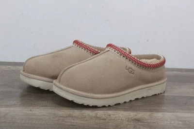 UGG Tasman Women's Sand Suede Slippers Sz 9 (TR-790) - Image 1 of 4