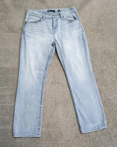 Jeans BKE Jake dritto uomo 34x30 blu denim elasticizzato punto spesso lavaggio leggero  - Foto 1 di 7