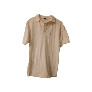 Boys' Polo Ralph Lauren Cream Logo Polo Shirt Size XL  - Picture 1 of 3