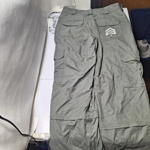 Burton Analog AG Reversible Pants  Gray Large Military Camo - Picture 1 of 9