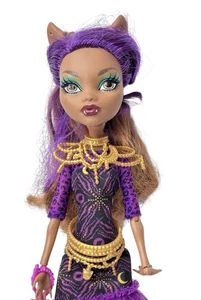 Monster High Frights Camera Action Black Carpet' Clawdeen Wolf Doll 2013 - Picture 1 of 5