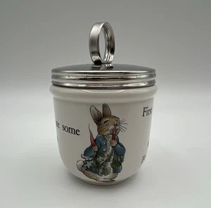 Wedgwood 1993 Peter Rabbit Egg Coddler The Beatrix Potter Collection England - Imagen 1 de 11