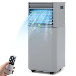 3 in 1 Portable Air Conditioner AC Unit Air Cooler 8000BTU ASHRAE 230 sq.ft Grey - Picture 1 of 9