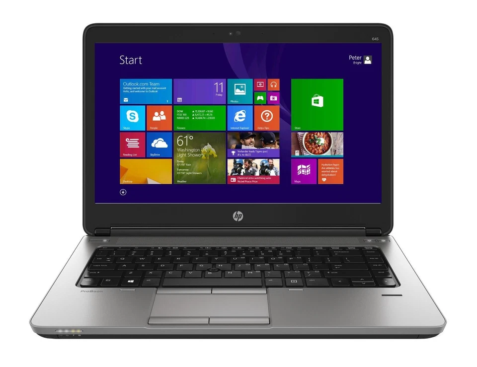 HP ProBook 645 G1 - AMD A8 4th Gen 4GB RAM - Runderneuert, Aktiv, Nein OS - Bild 1 von 4