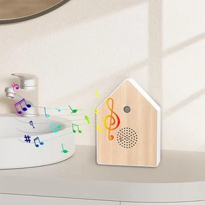 Bird Chirping Sound Box Compact Singing Speaker for Balcony Fireplace Garden - Picture 1 of 7