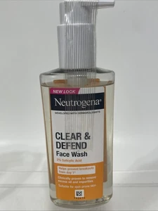 Neutrogena Clear & Defend Face Wash with 2% Salicylic Acid 200ml - Picture 1 of 2