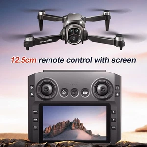 Drone Fotocamera M7 4.3 Controllo Schermo 3.7V Posizionamento Flusso Ottico Volo Giocattolo MM - Foto 1 di 25