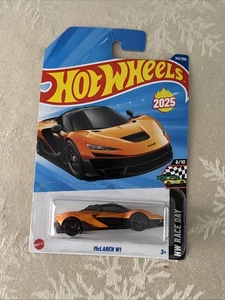 HOT WHEELS 2025 #142 ORANGE 25 MCLAREN W1 EXOTIC SUPERCAR HYPERCAR STREET RACER - Bild 1 von 2