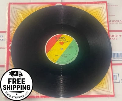 THRILLER U – PARTY JUST BEGAN – RARE VINTAGE REGGAE VINYL - Image 1 of 2