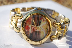 New Men's ST. LOUIS CARDINALS Mark McGwire Goldtone/Silvertone Memorabilia Watch - Picture 1 of 5