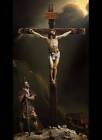 1/32 Resin Model Kit "Crucifixion of Jesus" Miniature Unpainted