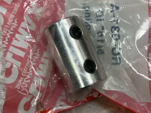 CLIMAX #RC-031-A Aluminum Set Screw Coupling 5/16"-ID, 5/8"-OD, 1"-LENGTH - Picture 1 of 3