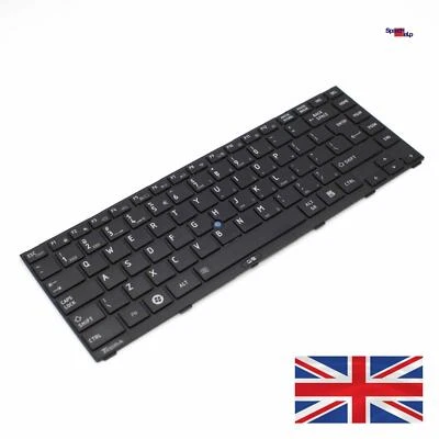 Toshiba Tecra R845 R85 0G83C000C62UE Keyboard Notebook 2NT0000349A MP-12Q56GB - Image 1 of 4