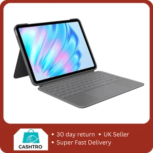 LOGITECH Combo Touch iPad Air 11-inch (M2 & M3), iPadAir (5th gen) Keyboard Case - Picture 1 of 5