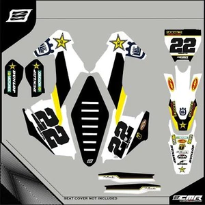 KIT Grafiche adesive Per Husqvarna TC 125 250 FC 250 450 18 - 19 - Picture 1 of 1