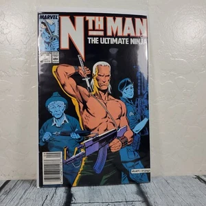 Marvel Comics Nth Man The Ultimate Ninja #2 Vol. 1 1989 Vintage Comic Book - Picture 1 of 14